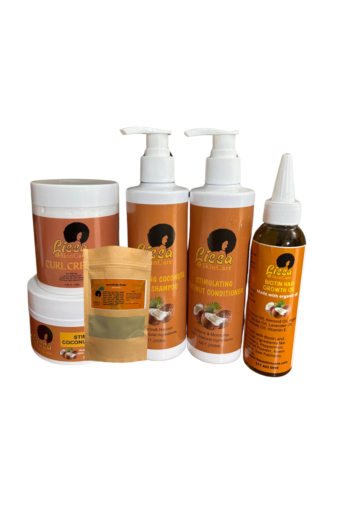 Coconut Set & Ayuverdic Mix Powder