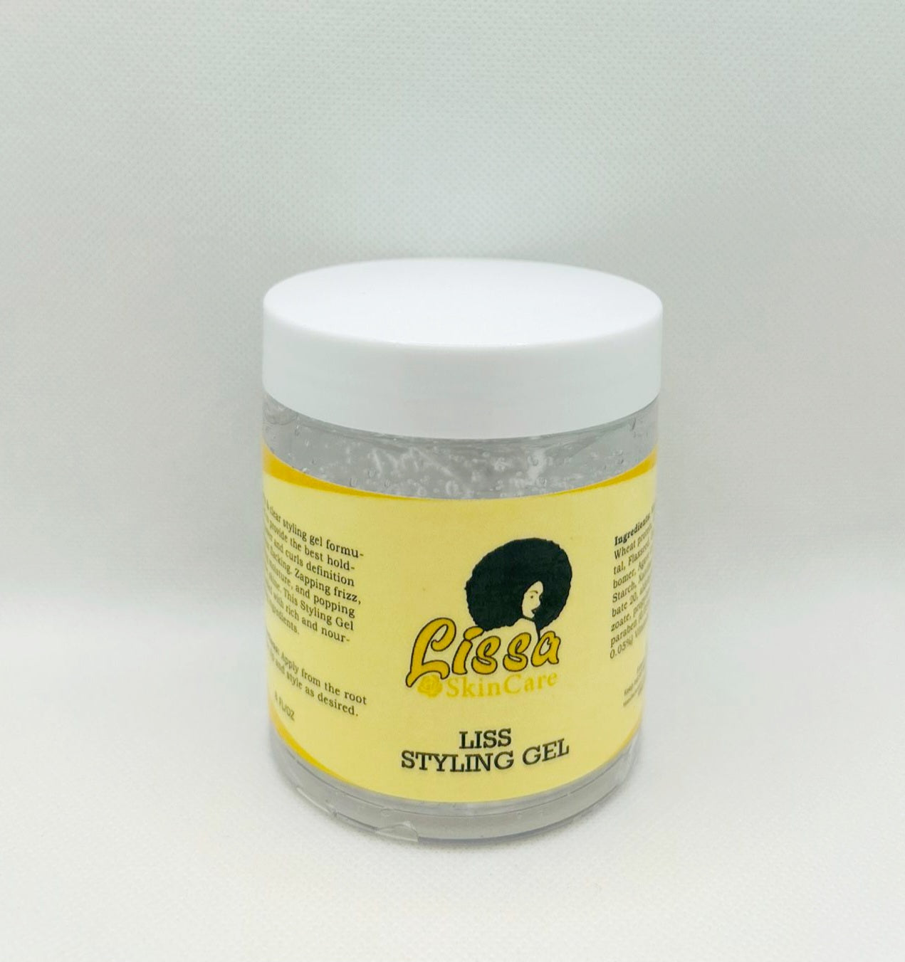 Liss Styling gel 8 oz (2” x 5”)