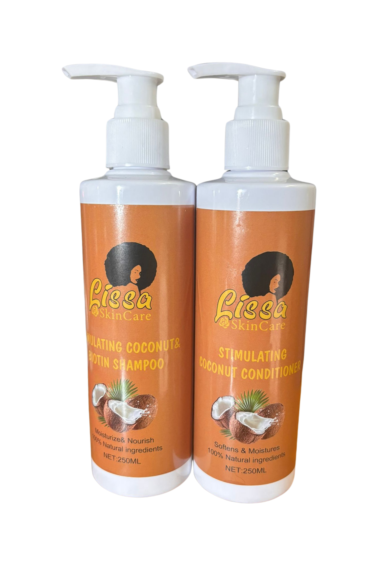 Stimulating Coconut Biotin Shampoo & Conditioner